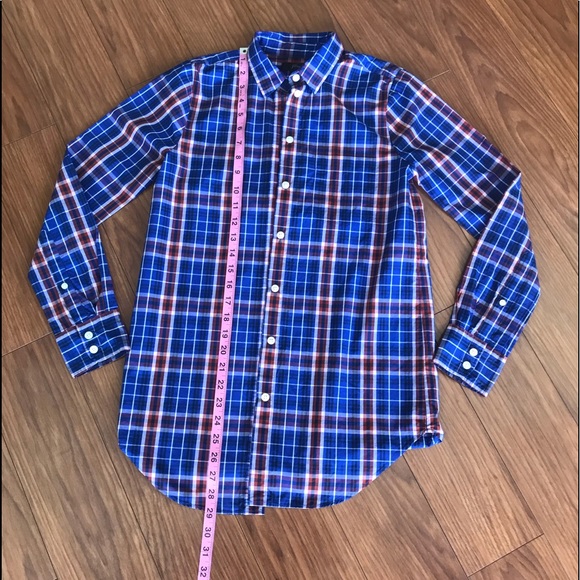 J.Crew Button Down Plaid Shirt Size XXS - Picture 2 of 5
